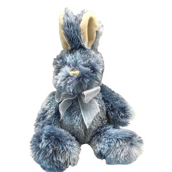 DanDee Easter Bunny Plush Rabbit Stuffed Animal Toy Blue Soft Fluffy - Picture 8 of 8
